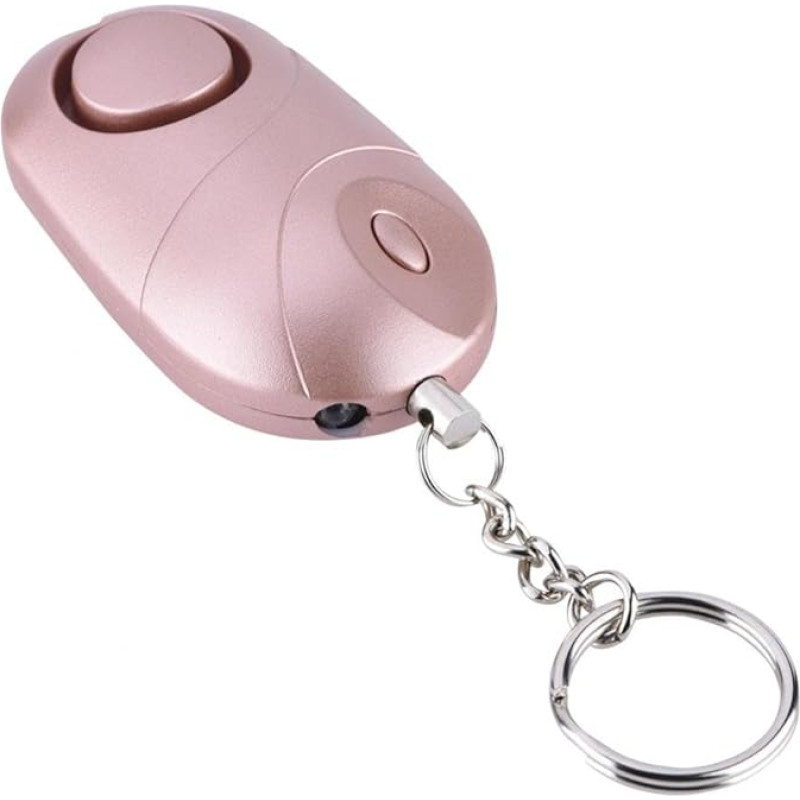 Vbestlife Personal Alarm Personal Security Alarm Emergency Self Defence Alarm Keychain with LED Light / 130 dB Loud Alarm / Suitable for Girls / Children / Older
