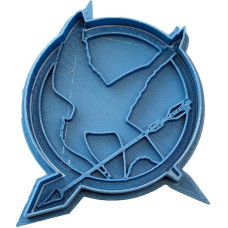 Cuticuter The Hunger Games Mockingjay Cookie Cutter, mėlyna, 8 x 7 x 1,5 cm