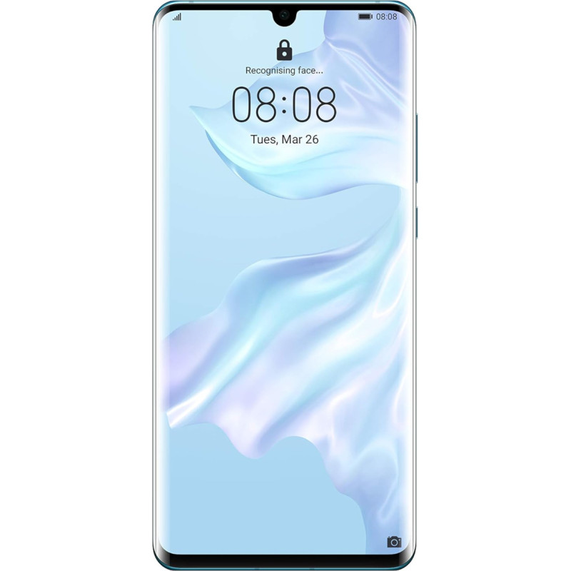 HUAWEI P30 Pro Dual SIM 128GB 6GB RAM VOG-L29 Kvėpuojantis Crystal Blue be SIM kortelės