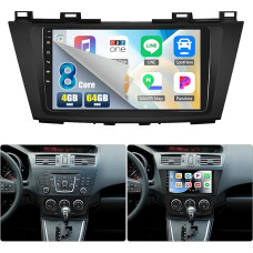 [8 branduolių 2G + 64G] CAMECHO Android 13 automobilinis radijas Mazda 5 2011 2012 2013 su Navi Carplay Android automobilis, radijas 2 DIN 9 colių ekranas su DSP RDS Bluetooth Mirror Link