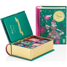 Venchi Christmas Collection - Green Mini Book with Assorted Granblender Chocolates 126g - Christmas Designs - Gift Idea - Gluten Free