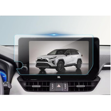 BIBIBO T*oyota navigacijos ekrano apsauga T*oyota RAV4 2023, 10,5 colio, 9H grūdinto stiklo ekrano apsauga, GPS navigacijos ekrano apsauga, atspari įbrėžimams, apsaugota nuo pirštų atspaudų