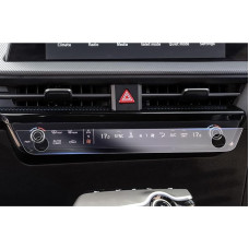 GAFAT Ki-a EV6 / GT 2021-2023 2024 Screen Protector for Air Conditioning, Compatible with Kia EV6 Accessories, TPU Plastic Screen Protector, Shockproof, 4H Anti-Scratch, Pack of 2