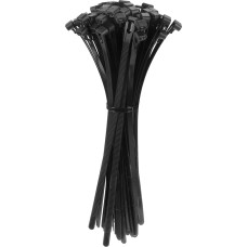 išteklių žemėlapis 10 colių atpalaiduojami kabeliniai kaklaraiščiai Reguliuojami kabeliniai kaklaraiščiai 50 svarų tempimo stiprumo Nuimamas vidaus ir lauko tvirtinimas Juoda pakuotė, 100 vnt.