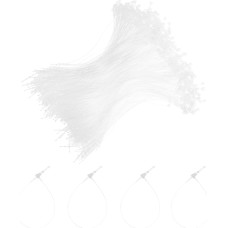 QUARKZMAN 5000 Stück Kunststoff-Befestigungsbinder 7 Zoll Sicherheitsschlaufe Krawattenstifte zum Aufhängen von Preisschildern, Schuhen, Gepäckanhängern, Transparent