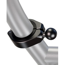 iMESTOU 1 colio rutulinės galvutės adapteris keturračiams, suderinamas su RAM B dydžio komponentais / kitais 25 mm rutuliniais dvigubo lizdo ramentais, aliumininis didelis spaustuko laikiklio pagrindas tinka keturračiams UTV 1,5 colio/1,75 colio/1,85 coli