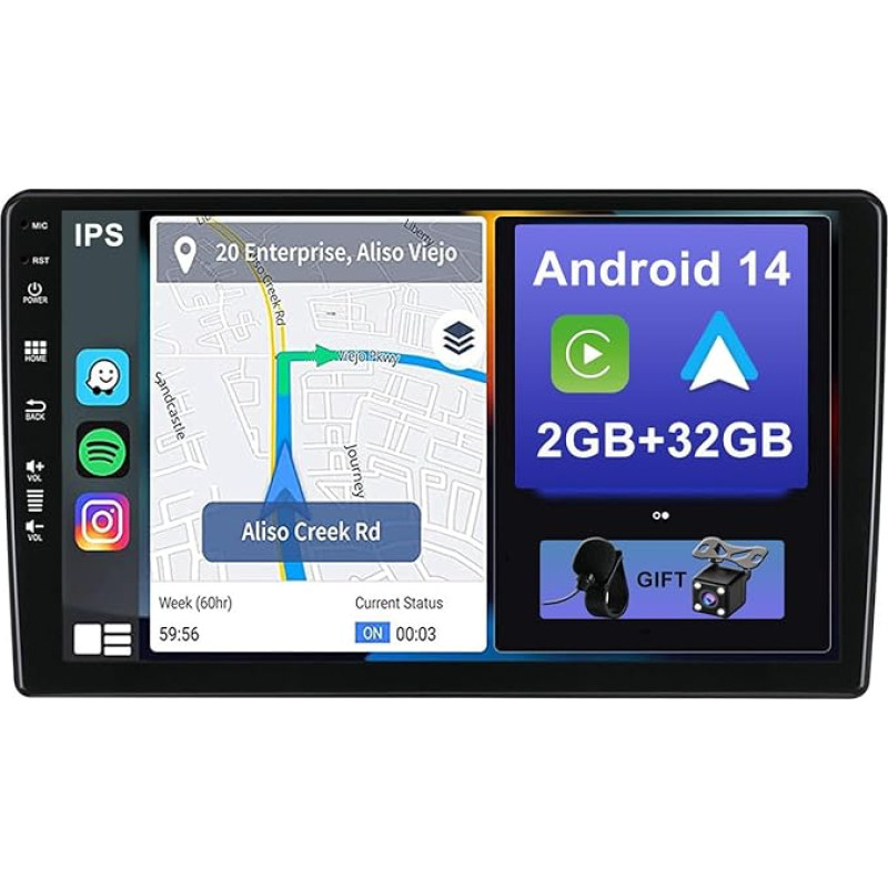 YUNTX Android 12 automobilinis radijas Citroen Berlingo (2008-2019 m.)-[Integruotas CarPlay/Android Car/GPS]-9 colių IPS 2.5D jutiklinis ekranas Nemokama kamera DAB/Steering Wheel Control/MirrorLink/Bluetooth 5.0/WiFi/USB/4G