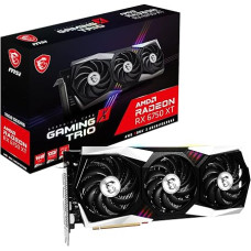 MSI Radeon RX 6750 XT GAMING X TRIO 12G žaidimų vaizdo plokštė - AMD RX 6750 XT, GPU 2554/2623 MHz, 12000 MB DDR6 atminties, atminties greitis 18000 MHz, atminties magistralė 192bit