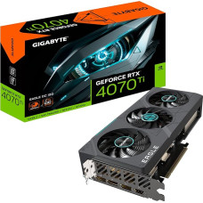 GIGABYTE GeForce RTX 4070 TI Eagle OC 12GB vaizdo plokštė - 12GB DDRX6 21Gbps 192bit, PCI-E 4.0, 3 x DisplayPort 1.4, HDMI 2.1a, NVIDIA DLSS 3, palaiko 4K, Ada Lovelace Arch, GV-N407TEAGLE OC-12GD V2