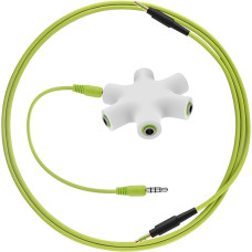 GEEKRIA 3,5-mm-Kopfhörer-Splitter-Adapter, 5-Wege-Multi-Audio-Trennwand, TRS 6-Port-Musik-Sharer für PC, Laptop, Tablet, MP4, MP3, Headset, Kopfhörer (Stereo-Klinken)