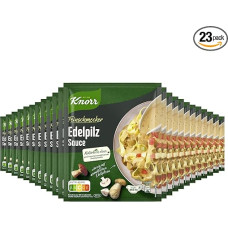 Knorr Gourmet Noble grybų padažas Skanus rudasis padažas be skonį gerinančių priedų 23 x 250 ml