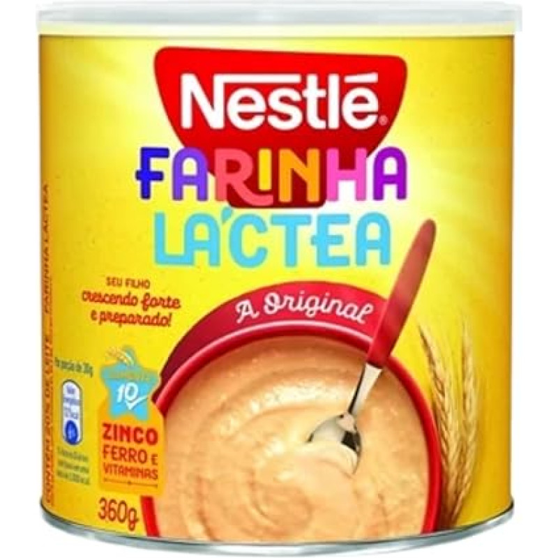 Nestle Preparation for Milk Porridge - Farinha Lactea, 360 g