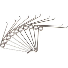 CvbGNJm Torsionsfeder, Torsionsfedern, V-förmige Federstahl-Torsionsfeder for Gartenscheren-Reparaturzubehör