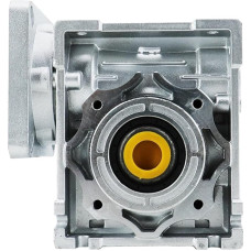 Y63Z1Y0 NMRV030 NMRV030 sliekų reduktoriaus pavarų dėžė Nema23 žingsniniam servo varikliui 60mm x 60mm sukimo momentas 2.6-24Nm įėjimo velenas 11mm išėjimo 14mm (santykis 30)