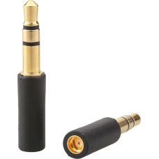 MMCX Female to 3.5mm Male Headphone Adapter Adapter for DENON AH-D9200 D7200 Sony MDR-Z1R MDR-Z7 Hifiman HE1000 to Connect 3.5mm Audio Headphones (MMCX to 3.5mm)