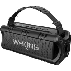 W-King 30 W Bluetooth Speaker, Portable Music Box, 5,000 mAh Battery, 24 Hour Battery Life, Waterproof Bluetooth Speaker Box with Bass, TWS, NFC, TF Card, USB Stick