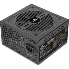 YEYIAN Raiden 750W nemodulinis kompiuteris 80+ Bronze PC 80+ Bronze PCIE 6+2 ATX 12V versija 2.3 80 Plus Bronze plokščias kabelis 120mm ventiliatorius 120mm žaidimų kompiuteriui, suderinamas su Intel Nvidia AMD (juodas)