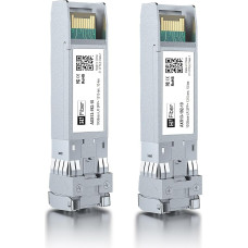 2 vnt., 10GBASE-LR SFP+ tranzistorius, SFP+ į LC, 10G vienmodis modulis, suderinamas su 