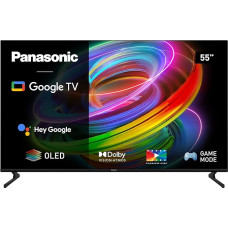 Panasonic TX-55MZ700E, 55 Inch 4K Ultra HD OLED Smart 2023 TV, High Dynamic Range (HDR), Dolby Atmos & Dolby Vision, Android, Google Assistant, Chromecast, 2 Foot Socket, Remote Control, Black