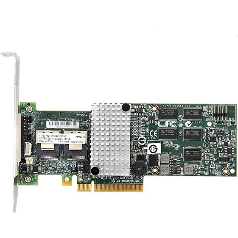 KIMISS IBM M5015 Megaraid SAS valdiklis RAID 6G PCIe Bang 9260-8i SATA ir Olufsen X8, skirtas LSI 46M0851