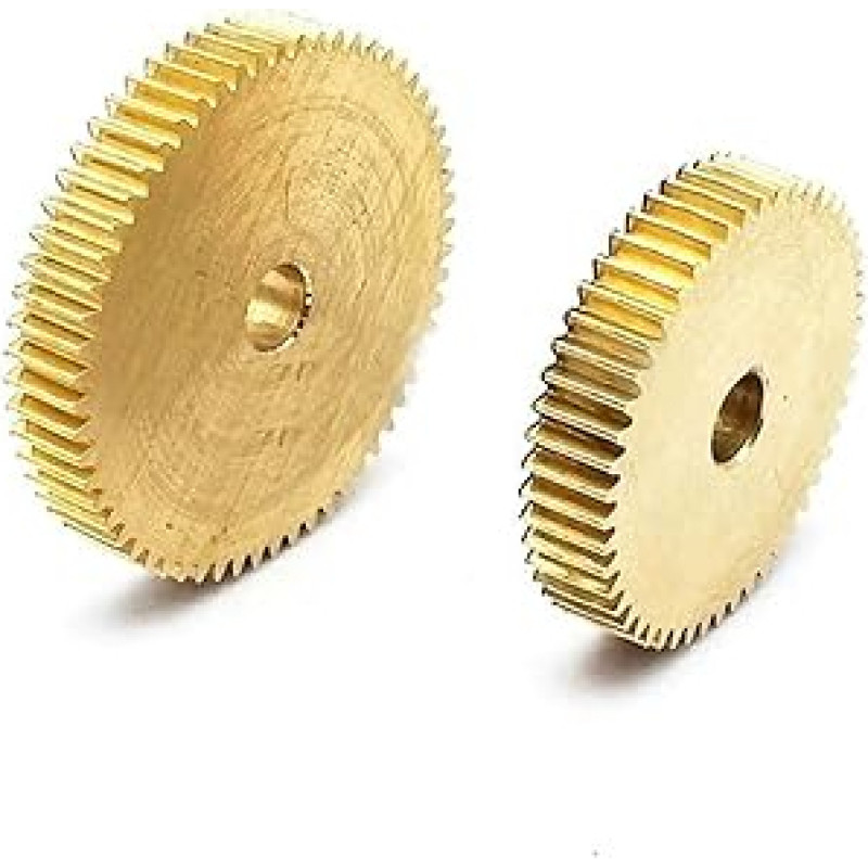 10 Stück 0,25 Modul 9 10 11 12 13 13 14 15 16 18 20 Zähne Kupferzahnrad CNC kleines Modul Stirnradloch 1,52 mm(20 dantų 8 mm storio)