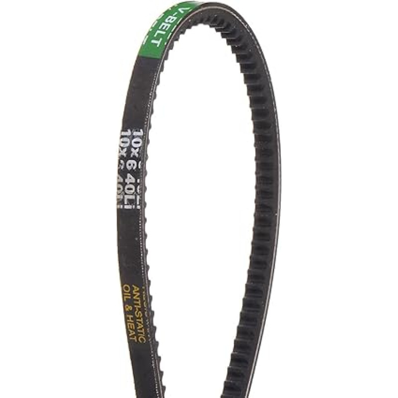 aprūpinimo žemėlapis Racks V-belt 640 mm vidinis diržas 10 mm pločio guminis pavaros diržas galios perdavimui