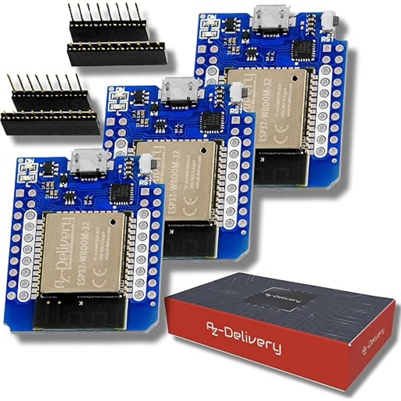 AZDelivery ESP32 D1 Mini NodeMCU 