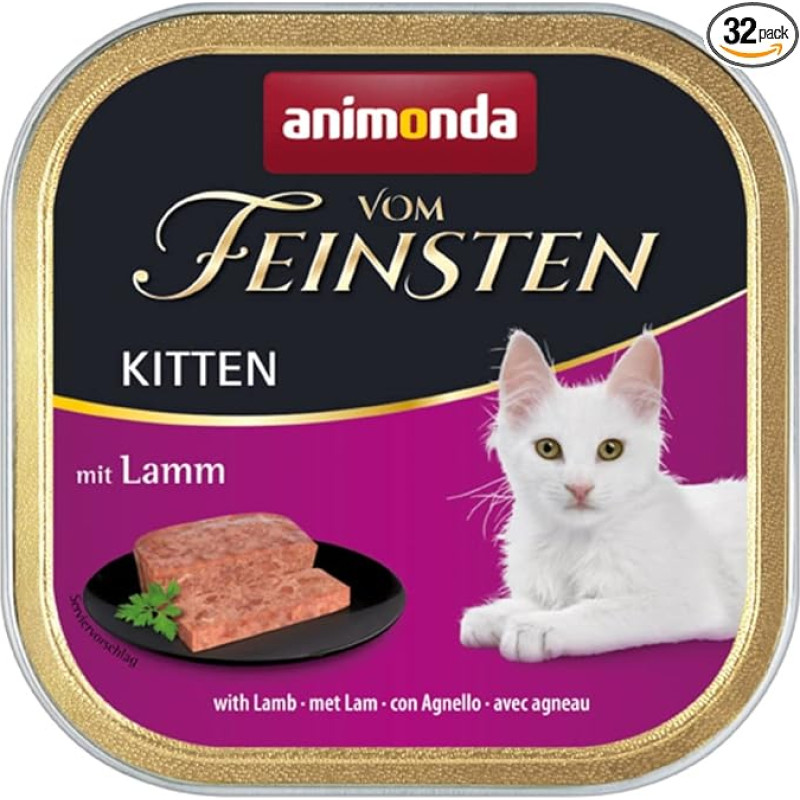 Animonda Vom Feinsten Kitten Food, 32 x 100 g