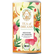 Ekologiška vaisinė arbata su šaltalankiais, obuolių gabalėliais, hibisko žiedais ir erškėtuogių kevalais - 100 g