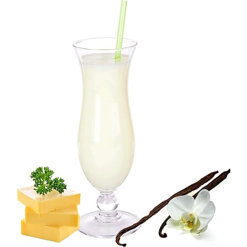 1 kg Butter Vanilla Flavour Ice Drink Powder for 9 Litres Smoothi Slush Sorbet Granita Ice Drinks Ice Cocktails