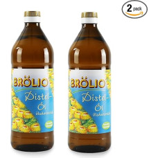 Fuduu Edition | Brölio - erškėtuogių aliejus, 2 x 0,75 litro talpos stikliniai buteliai, daug natūralaus vitamino E, 100% augalinės kilmės, veganiškas, vegetariškas, atsparus karščiui, skirtas žinovams, aukštos kokybės