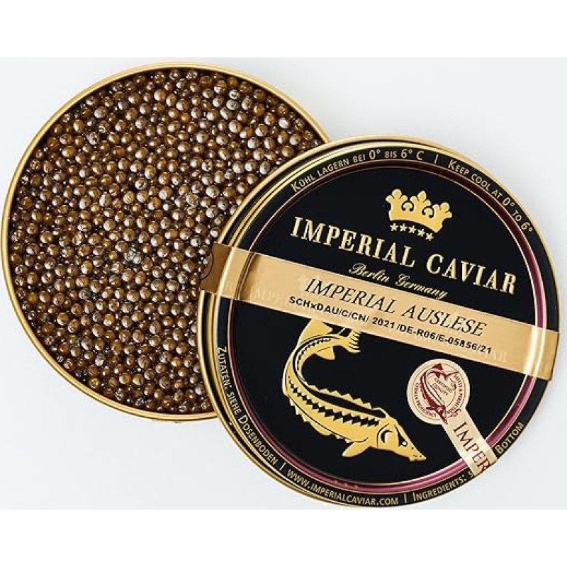 Imperial Caviar Selection in a 50 g tin