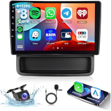[6G+128G] 8 branduolių autoradio für Renault Trafic/Opel Vivaro/Nissan Primastar 2010-2014 mit Carplay Android Auto, Hodozzy Android Radio 10 Zoll Touchscreen mit Bluetooth Navi WiFi USB DSP FM/RDS Radio