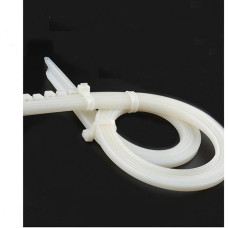 Robuste Kabelbinder, 580 mm x 12 mm, 30 Stück, Industriequalität, ultrastarke Zugfestigkeit, große Nylonbinder, weiß