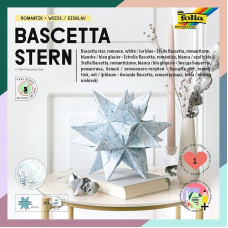 Folia Bascetta Star, Elegance Craft Set - Wildlife Black - 32 lapai - 9,5 x 9,5 cm - Popieriaus žvaigždės dydis apie 15 cm - Išsami instrukcija (gali būti ne anglų kalba) - 211/1010, 402/1515