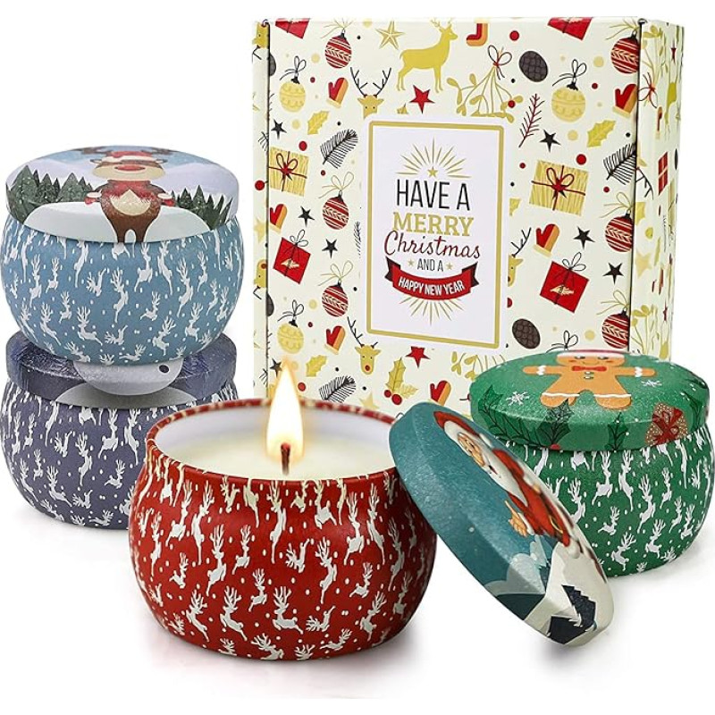 Yinuo Mirror Scented Candle Gift Set