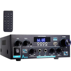 Stereo stiprintuvas - WOOPKER AK55 HiFi stiprintuvas Stereo imtuvas 600 W, 2.0 kanalų 
