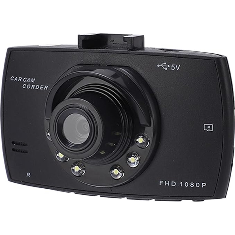 ASHATA Car Dash Cam Front and Rear, 1080P FHD Night Vision Car Dashboard Camera Recorder, 170 Degree Wide Angle, Loop, Gravity Detection, Parking Monitor etc