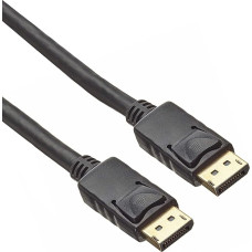 PremiumCord 4K DisplayPort 1.2 Connection Cable M/M 1 m, DisplayPort to DisplayPort Cable, 18Gbps, Video 4K @ 60Hz 2160p, Full HD 1080p, HDCP, Gold-Plated Connectors, Black