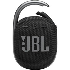 JBL Clip 4: Portable Speaker with Bluetooth, Built-in Battery, Waterproof and Dustproof - Black (JBLCLIP4BLKAM)