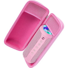 Khanka Hard Case for Ortizan X10 Bluetooth Speaker, Portable IPX7 Waterproof Wireless Speaker, Case Only (Pink)