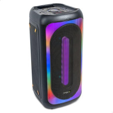 Ibiza - MERCURE50 - 500W Battery Powered Speaker with Light Effects, Bluetooth, SD, USB, TWS Function - Black