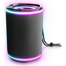 Energy Sistem Urban Box Black Supernova (Portable Speaker 16 W, LED Lights, Bluetooth, USB/microSD, TWS, Audio-In) - Black