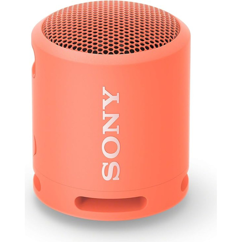 Sony SRS-XB13 Bluetooth Speaker, Compact, Rugged, Water-Resistant, with Extra Bass, 16h Battery Life - Pink