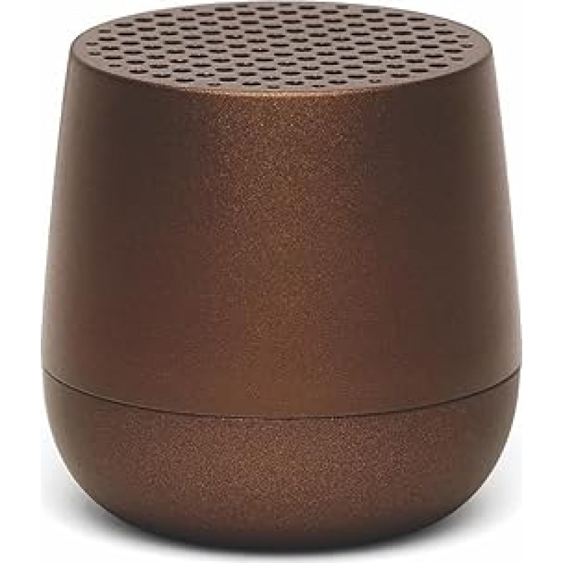 Lexon Mino+ Bluetooth Speaker, Rechargeable, Compatible with TWS (Aluminium) (Bronze)