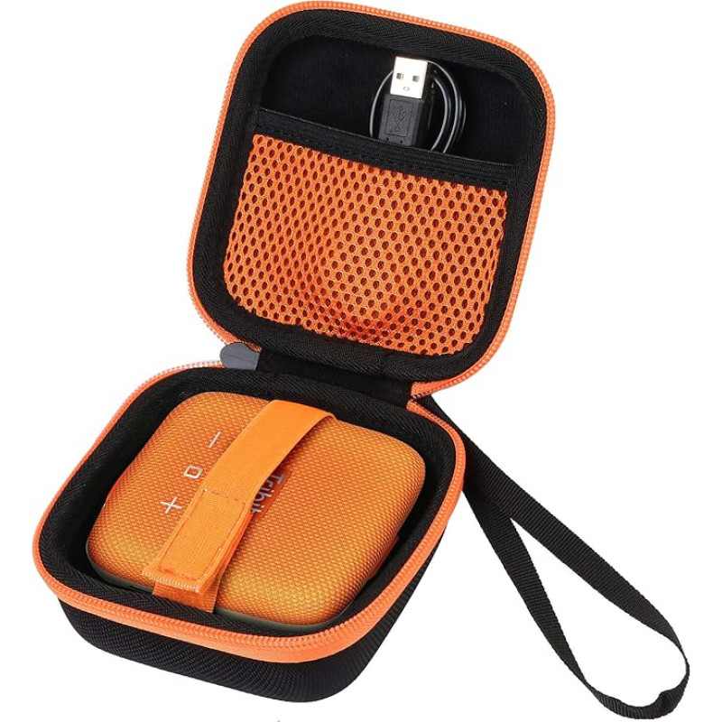 Aenllosi Hard Case for Tribit StormBox Micro 2/1 Bluetooth Speaker (Orange, Bag Only)