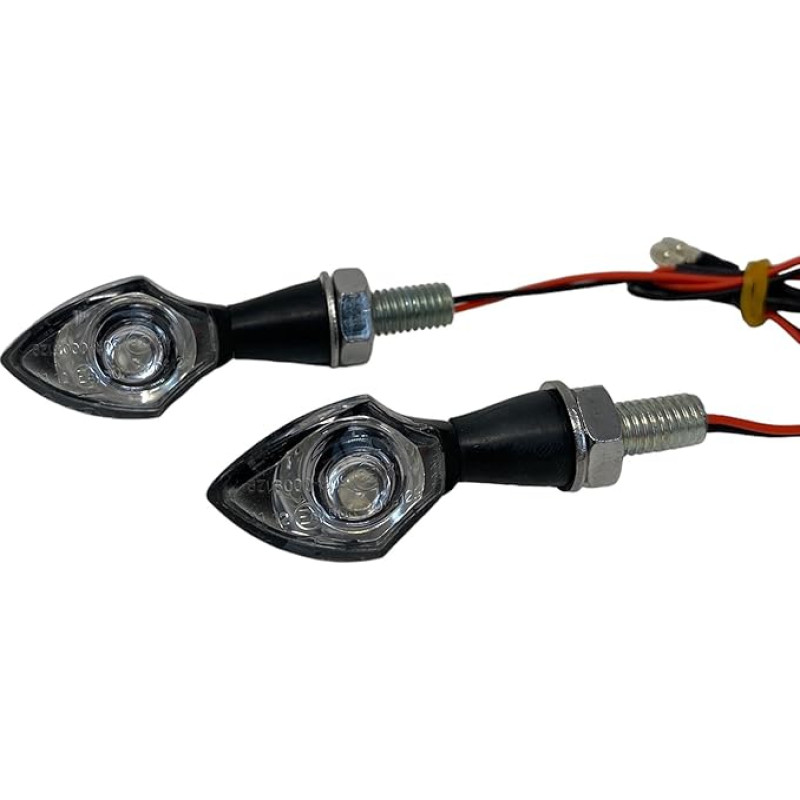 Motorcycle LED Indicator with Built-in Resistors for Individual Retro Cafe Racer & Streetfighter Project Bikes