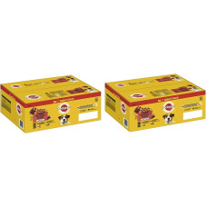 PEDIGREE Giant Pack Adult Mixed Selection in Jelly 4 veislės su jautienos ir kepenėlių mišiniu, vištiena, ėrienos ir kepenėlių mišiniu, paukštiena (2 x 80 x 100 g)