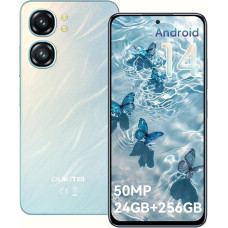 OUKITEL C58 Pro išmanusis telefonas be sutarties - 24GB + 256GB Android 14 6,7 colių 90Hz ekranas Mobilusis telefonas be sutarties 50MP + 8MP AI kamera 5150mAh Mobilusis telefonas Pigus NFC, GPS, Dual SIM 4G