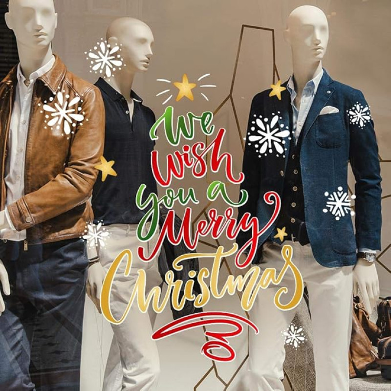 kina - UVNT0058 Lipdukas Kalėdų eglutei 